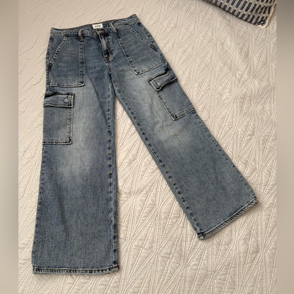 Hudson Jeans Denim - Hudson Jeans, wide leg Cargo Jeans